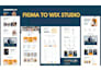 do wix redesign, wix studio, figma to wix studio with wix website